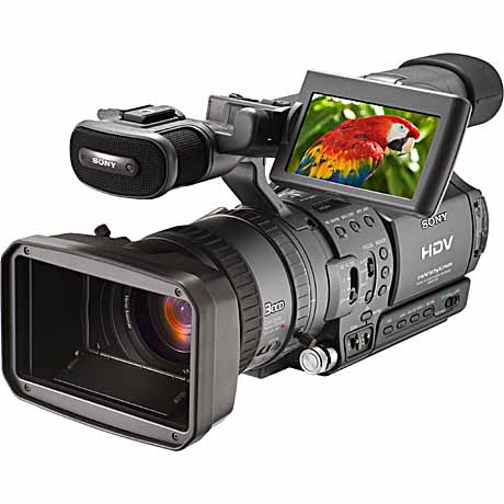 Sony FX1 Camera with Car Chase Attachment